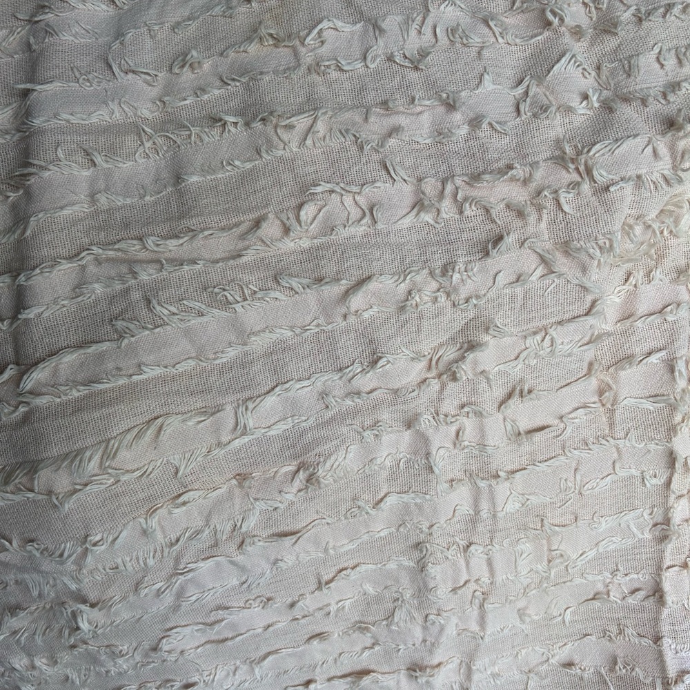 Urban Outfitters Blush eyelash ruffle Comforter Set - Picture 2 of 2